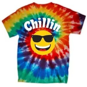Tie die Chillin tee large